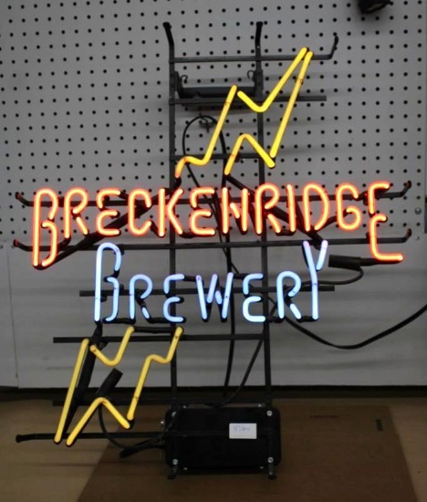 Breckenridge Brewery Neon Sign