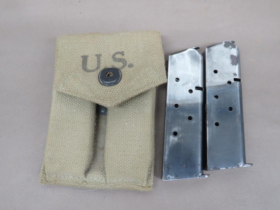 Two Early Duo Tone 1911 Pistol Magazines