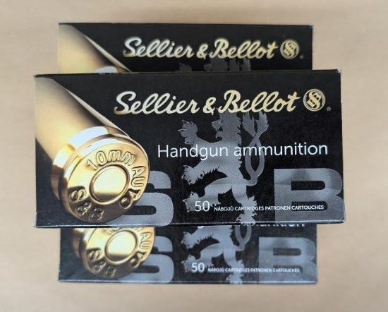 Sellier & Bellot 10mm Auto Ammunition