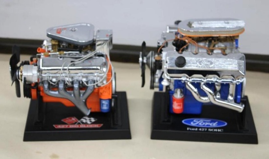 Two Liberty Classics Model Big Block Engines | Art, Antiques ...