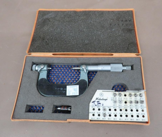 Mitutoyo Threaded Micrometer