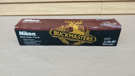 Nikon Buckmasters 3-9x40 Scope