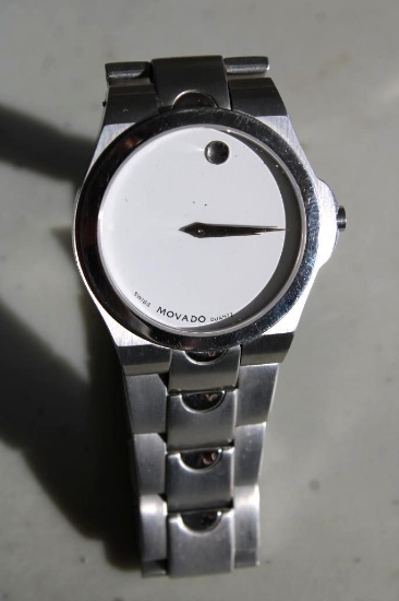 Movado Luno Stainless Steel Swiss-Made Men's Watch