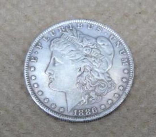 1886 Morgan Silver Dollar