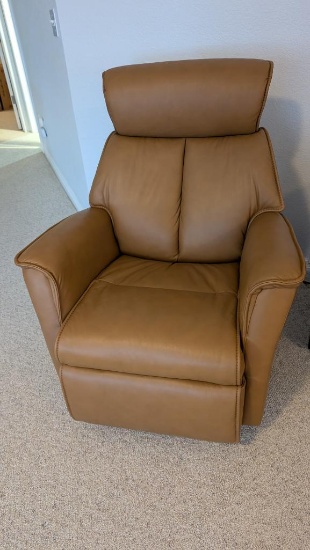 Powered Leather Recliner