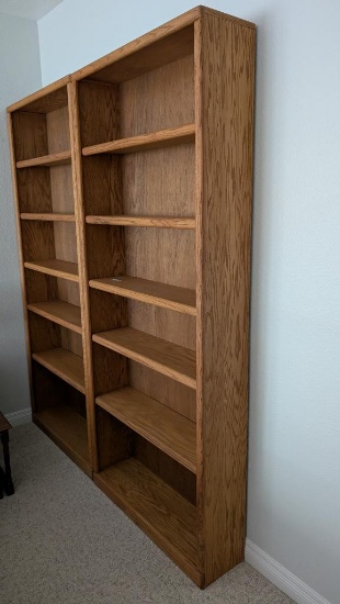 Solid Wood Bookshelves