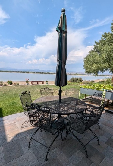 Wrought Iron Patio Set