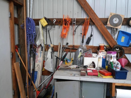 Contents of the North West Corner of the Shop