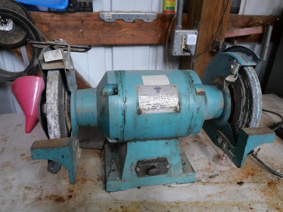 United 2 HP Heavy Duty Bench Grinder