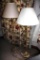 Pair of Beautiful Brass Floor Lamps