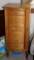 Tall Wood Footed Jewelry Box