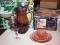 16-Piece Rosaline Pink Glass Hostess Set and 7-Piece Amethyst Glass Margarita Set