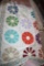 Beautiful Hand-Made Flower Quilt