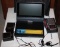 Sony Walkman and Portable DVD Player in Case