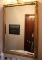 Gold Framed Beveled Glass Mirror