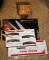 Mixed New Cutlery and Knife Block