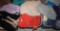 Three Bins of Mixed Women's Sweaters and More