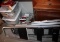 Two Folding Step Ladders and Painting Tools