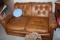 Leather Loveseat by Homestead House