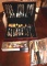Stainless Flatware Set in Wood Case, Steak Knives, and Partial Set Oneida Flatware