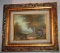 Gold-Framed Original Oil on Canvas