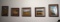 Five Pieces Framed Rocky Mountain Art Series Photo Artworks