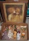 Mid-Century Open/Close Eyes Dolls, Framed Classic Children's Print, and More