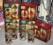 Collection of New and Open Hand Painted LED Hurricanes