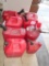Eight Gas Cans