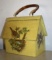 Mid-Century Enameled Bird House Purse Signed Phyllis