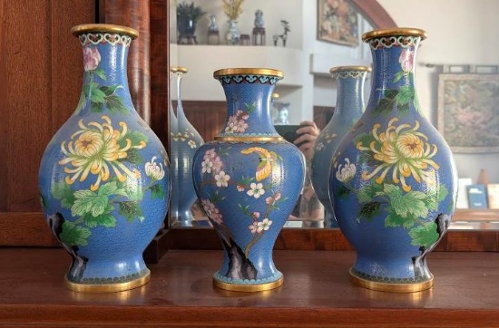 Cloisonne Vases