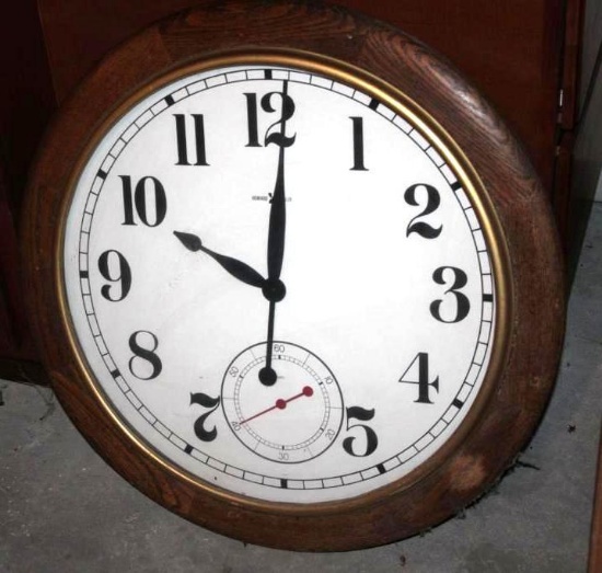 Oversize Howard Miller Wall Clock