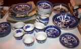 Antique Blue Willow Ceramics
