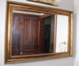 Large Gold Frame Mirror
