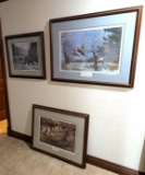 Framed and Signed Wildlife Artwork
