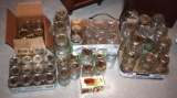 Many Mason Jars of Mixed Size