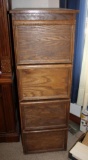 Pair of Wood Filing Cabinets
