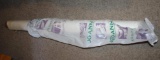 Long Roll of Plain White Fabric for Crafting