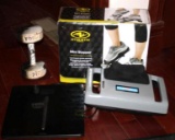 Athletics Works Mini Stepper, Foot Massager, 20 lb. Free Weight and Scale