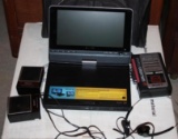 Sony Walkman and Portable DVD Player in Case
