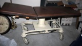 Mid-Century Reliance Hydraulic Stretcher and Stool