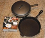 Cast Iron Pans and Mess Kit