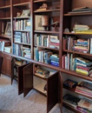 Contents of Upstairs Office North Shelf
