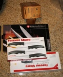 Mixed New Cutlery and Knife Block