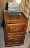 Excellent Quality Two-Drawer Wood Filing Cabinet