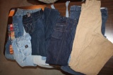 Mixed Vintage Kids' Denim and Corduroy Including Levi's Corduroy Bell Bottoms