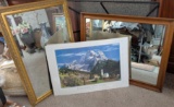Large Mirrors and Prints