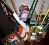 Closet Full of Cleaning Supplies