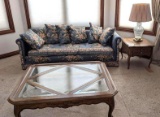 Drexel Side Table and Coffee Table with Couch