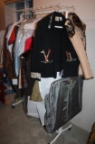 Garment Rack and Contents
